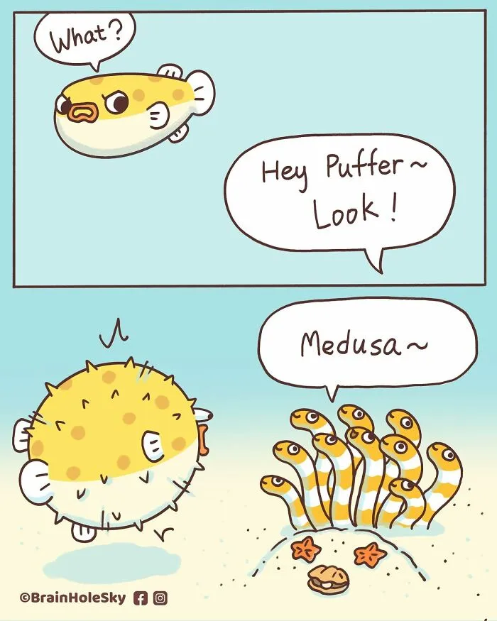 48 Funny Comics By BrainHoleSky That Feature All Kinds Of Cute Animals (New Pics)