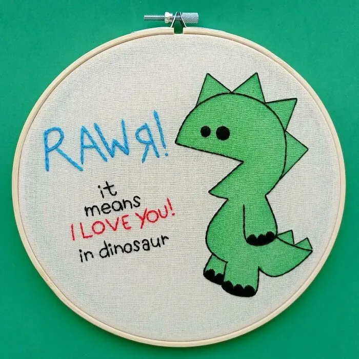 We Hand-Embroidered Animals With A Mix Of Cute And Bold Vibes, And Here's 20 Of Our Best Creations