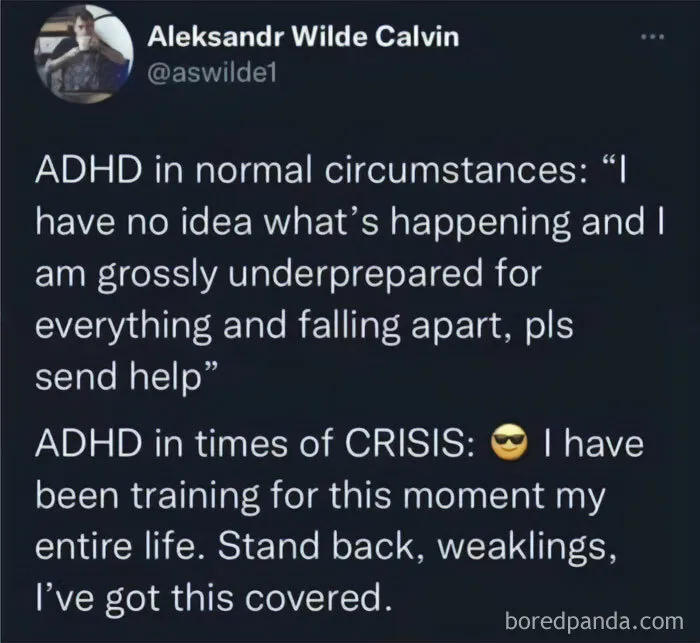 ADHD Memes: 50 Funny Posts For The Neurodivergents Whose Minds Move Differently