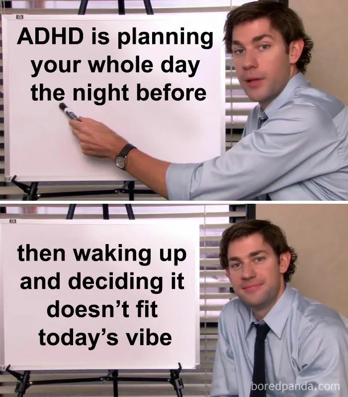 ADHD Memes: 50 Funny Posts For The Neurodivergents Whose Minds Move Differently