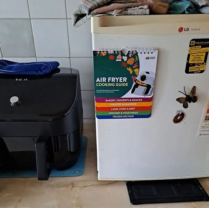 These <a Style="Display:inline;" Href="Https://Www.amazon.com/Fryer-Cheat-Magnets-Cooking-Booklet/Dp/B09d2qqzkg?ie=utf8&th=1&linkcode=ll1&tag=bpdog-20&linkid=7402ad8497206096704b80ad9f29e5b2&language=en_us&ref_=as_li_ss_tl" Target="_blank">  <span Style="Font: Inherit; Color: #d74b1f;"> Air Fryer Cheat Sheet Magnets </Span> Mean You Can Finally Stop Playing A Dangerous Game Of 'Will It Be Burnt Or Raw' With Your Dinner