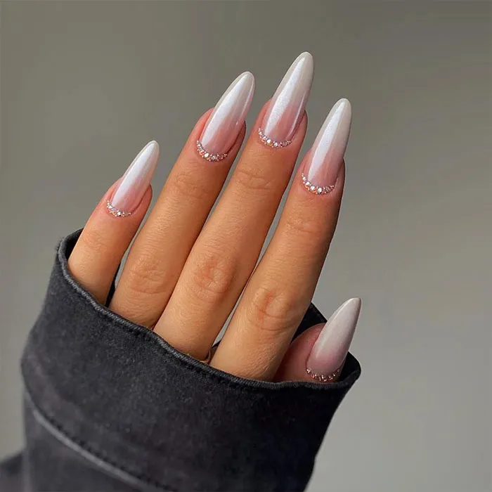 Metallic French Fade