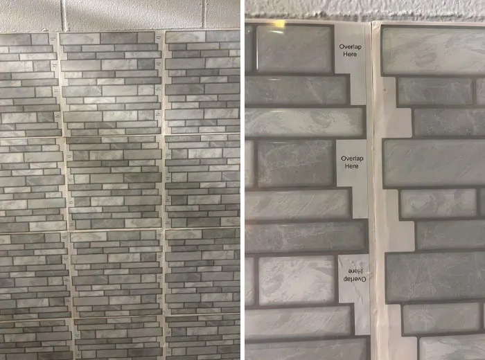 Faux Tile Done