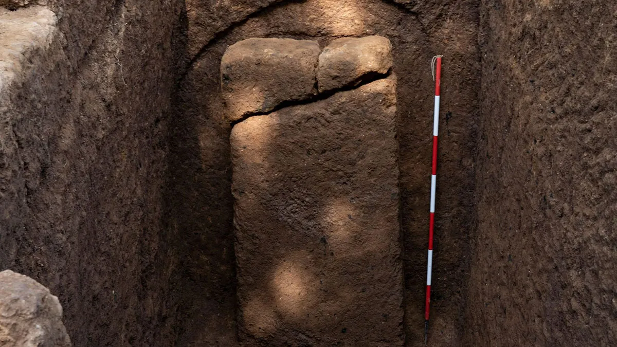 A Park Cleanup Near Rome Turns Up A Rock Slab, And Behind It A 2,600-Year-Old Etruscan Tomb