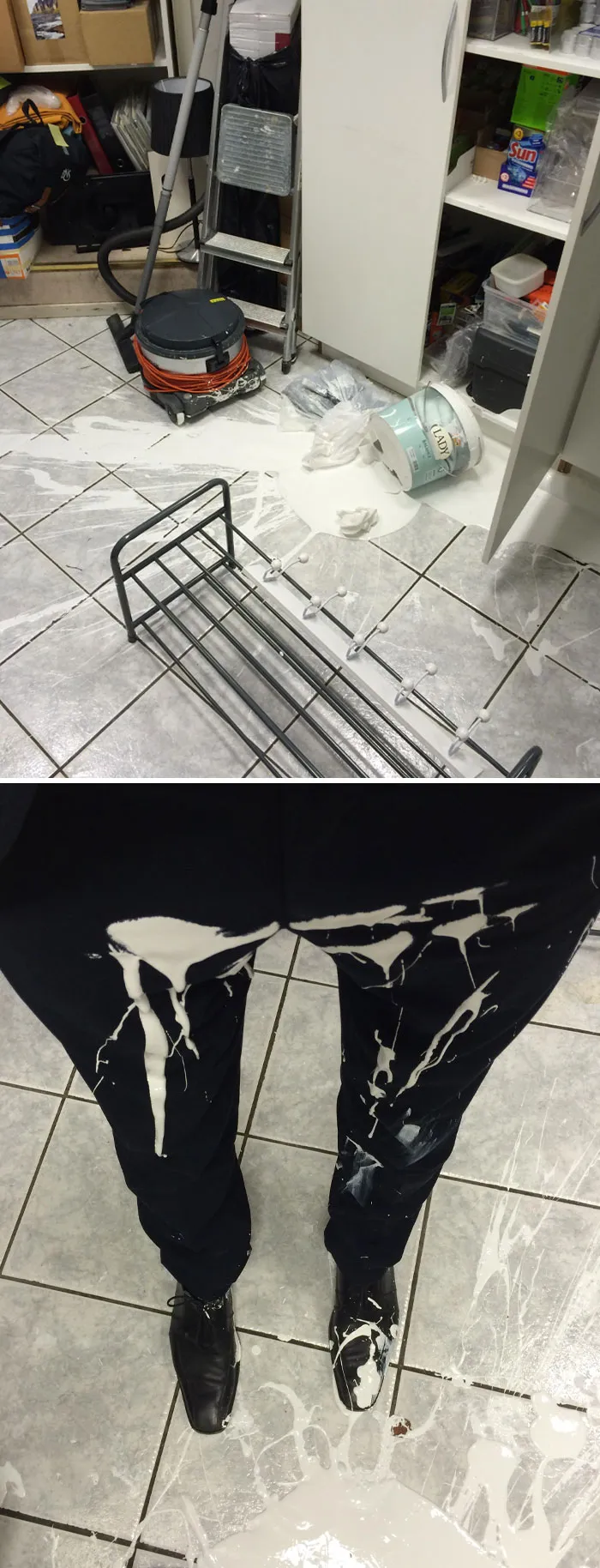 I May Or May Not Had A Little Accident At Work