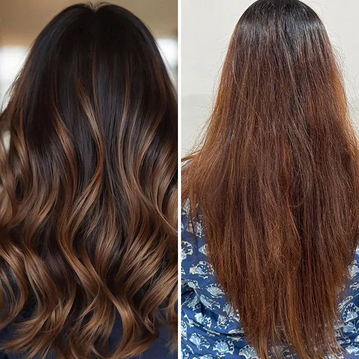 Lo que pedí en la peluquería vs. lo que recibí 