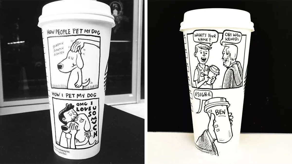 34 Brilliant Cup Cartoons By Yoyoha