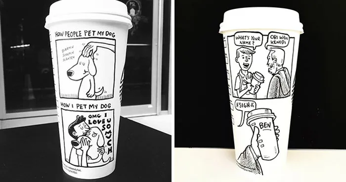 34 Brilliant Cup Cartoons By Yoyoha