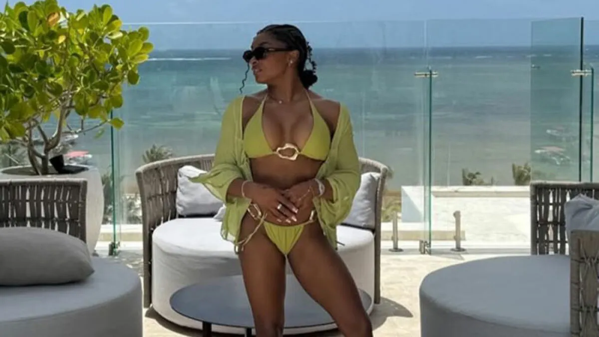 "Gone Off The Rails": Simone Biles' New Vacation Pics Spark Plastic Surgery Rumors