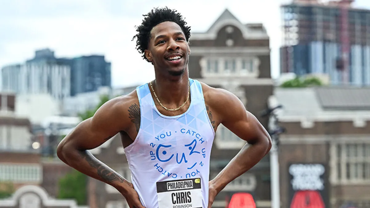 Viral Sprinter Whose Privates 'Fell Out' Of His Shorts During Race Lands Modeling Offers