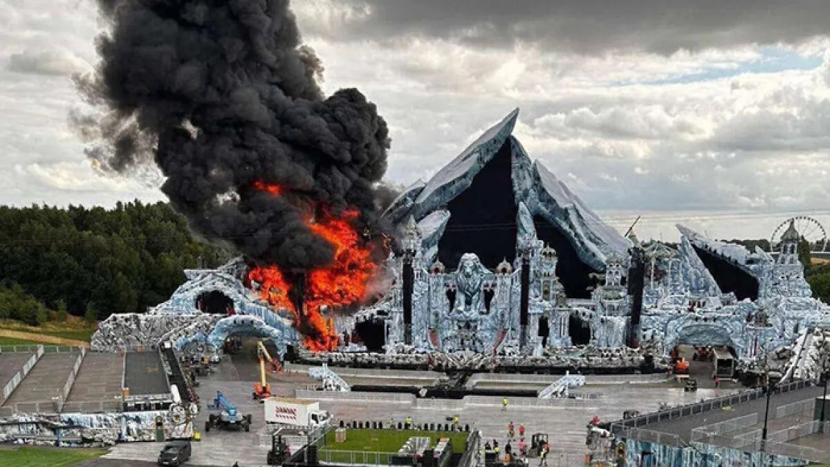 Horror At Tomorrowland As Massive Fire Swallows Main Stage Days Before Opening