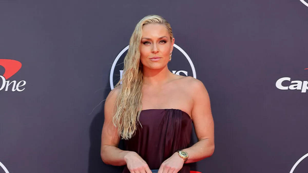 Lindsey Vonn Suffers Embarrassing Wardrobe Malfunction On The 2025 ESPYs Red Carpet