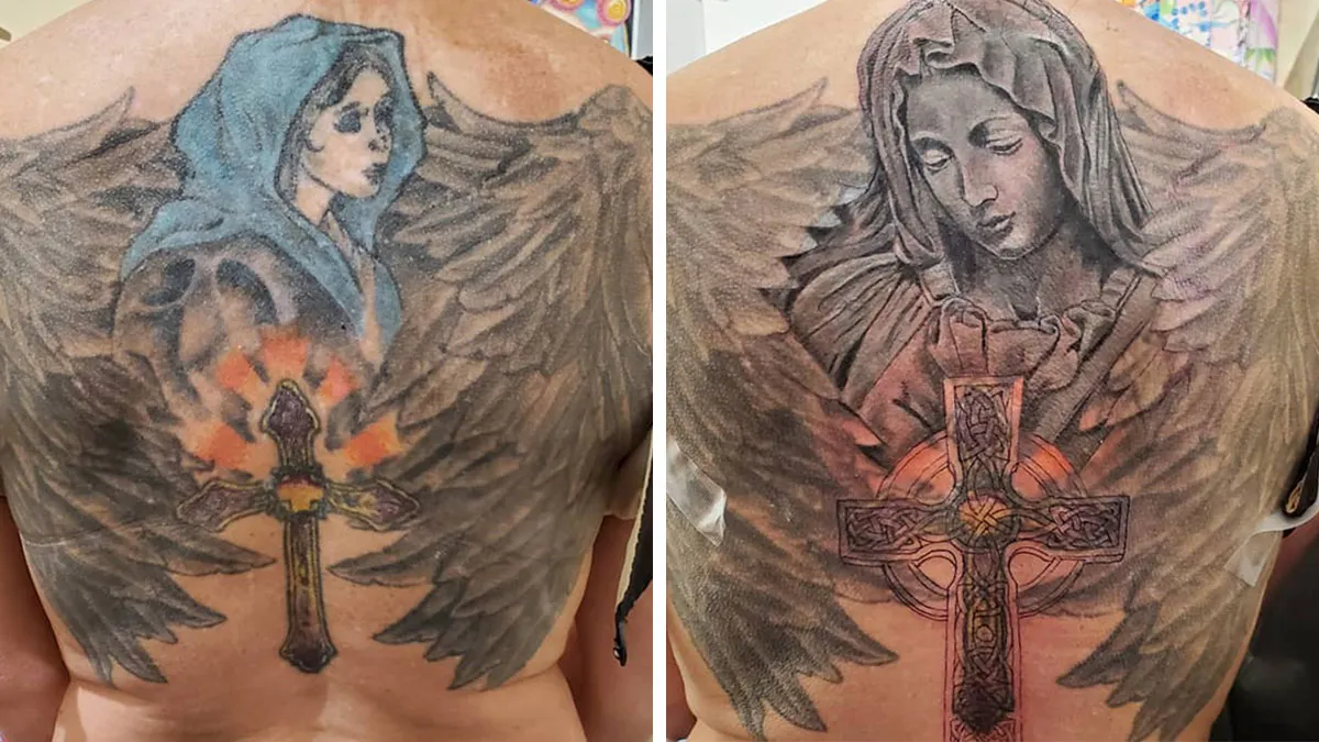 From Regret To Masterpiece: 50 Tattoo Transformations By The ‘Countess Of Coverups’
