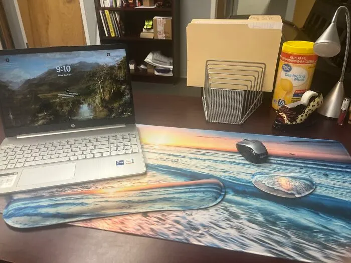 The Rest Of Your Body Might Have To Clock In For Work But Your Wrists Will Be On Island Time With A <a Style="Display:inline;" Href="Https://Www.amazon.com/Keyboard-Mousepad-Extended-Waterproof-Game-Beach/Dp/B0bz4cb4fm?ie=utf8&th=1&linkcode=ll1&tag=bpturtle-20&linkid=cc0cacb41d6ca45df38bf0d144931a0f&language=en_us&ref_=as_li_ss_tl" Target="_blank">  <span Style="Font: Inherit; Color: #d74b1f;"> Beach Scene Gaming Mat And Wrist Rest </Span>