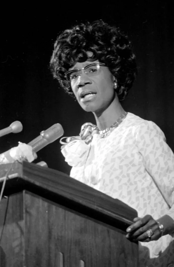 Congresswoman Shirley Chisholm Speaking At FSU As A Presidential Candidate, Tallahassee, Florida, 1972