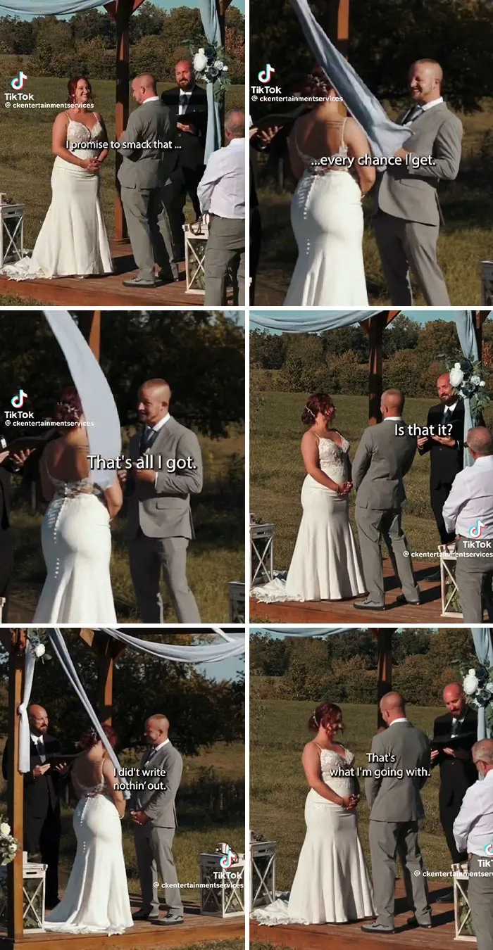 Could Have Ended In That. A Little Silly After The Sweet. But Poor Girl… Thats All She Got For Vows