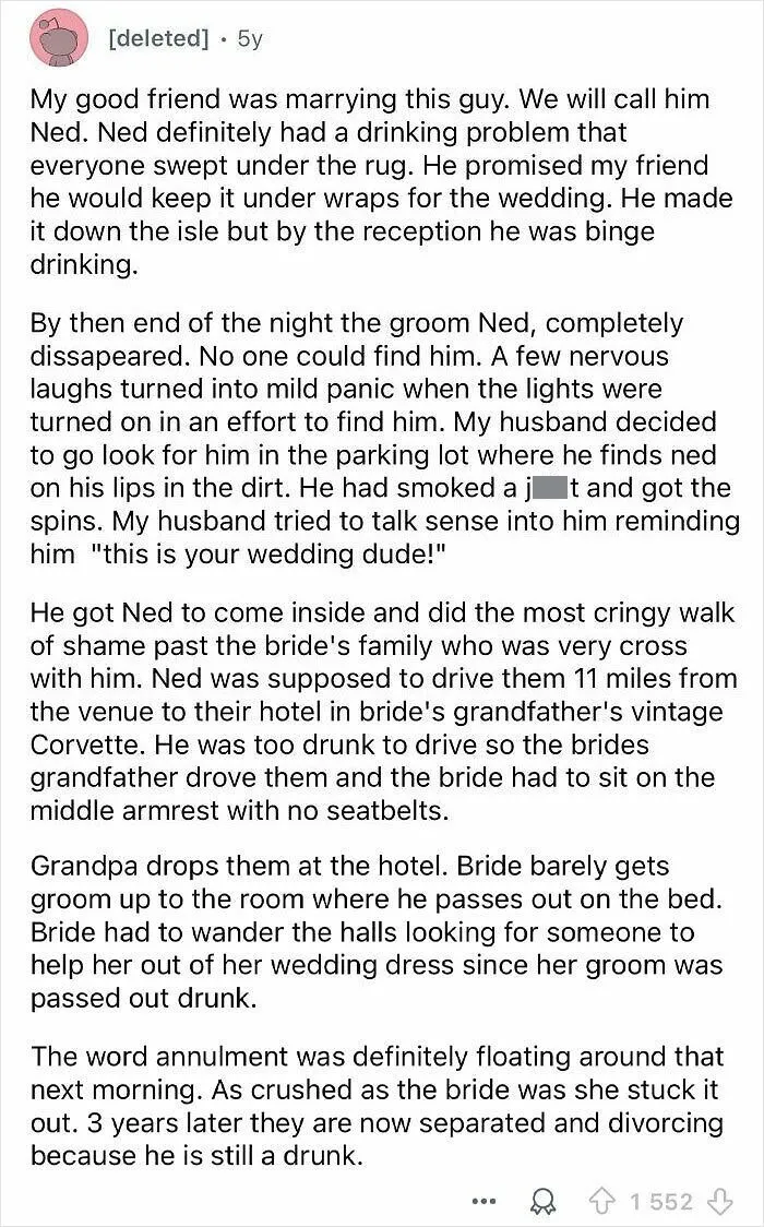Obvious That The Bride And Groom Shouldn’t Be Getting Married