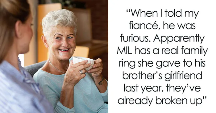 "I Laughed So Hard I Cried": Woman And Fiancé Left Furious After MIL's Fake Heirloom Ring Gift