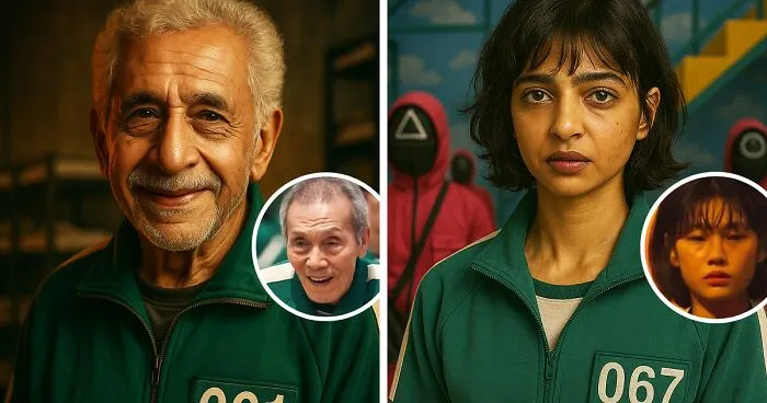 I Used AI To Reimagine 11 Bollywood Stars As Squid Game Players