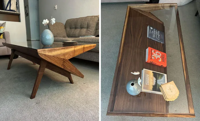 I Have To Gush - Look At The Coffee Table My Boyfriend Made Me