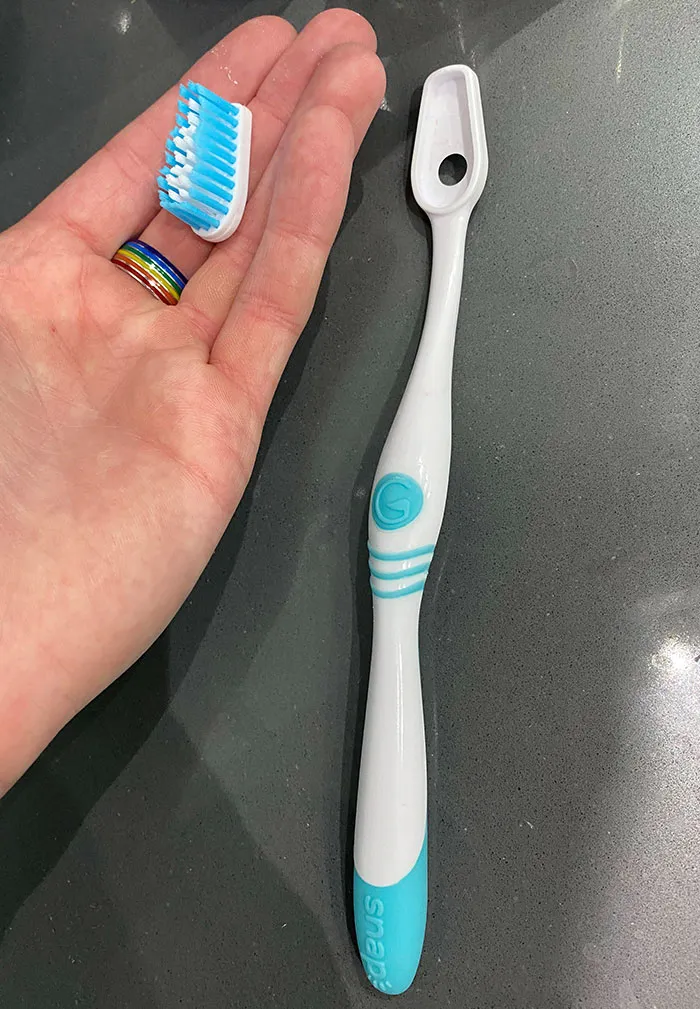 This Brilliant <a Style="Display:inline;" Href="Https://Www.amazon.com/Colgate-Replaceable-Toothbrush-Starter-Handle/Dp/B0b9qd18x4?dib=eyj2ijoimsj9.jnkpgfv16tguy71zjnc7svjbiaisjm5r9ot5_r4rc9ivgc4jewpmg0fbfloidmgvxkau8anxrxbfojutj-Oyvk1pzul4ktarapmexaculc2gjhonin1ki9zl3e0aombkwmsuhaftlvnzdw867pn1n6fsppqd6uor2pxupsi9s4e2z3rrz4cubwyuch9igufrhjsczniz8m1uubryb9km6fw9c724fycovpnszoyrdboaste66govru4g9nbvupwmj_x8jl-3gckdfa-Kxajhsoue21bd0zaqesabfyjpubo.adlf5xv8h7qeyfn7_jbmlcrgonnzea5qu84txpvxw40&dib_tag=se&keywords=toothbrush%2bwith%2breplaceable%2bbristles&qid=1753858169&sr=8-10&th=1&linkcode=ll1&tag=bplobster-20&linkid=e4fb1250c15db1c90df813e4e3c7efa4&language=en_us&ref_=as_li_ss_tl" Target="_blank">  <span Style="Font:inherit;color:#d74b1f;"> Toothbrush</Span> Lets You Replace Just The Bristles Instead Of The Whole Thing