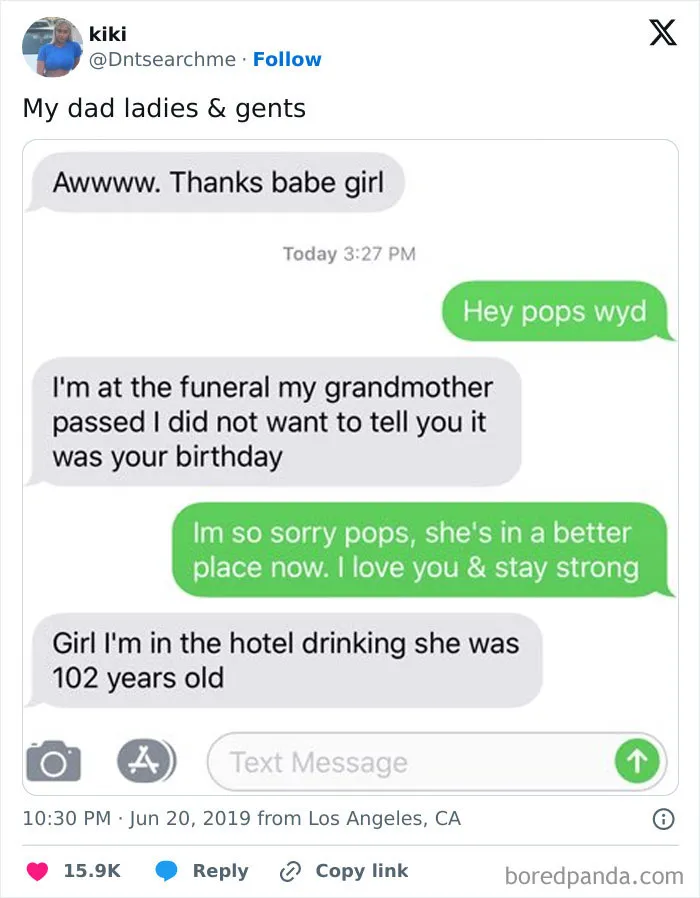 And The Dad Who Is Unapologetically Unsentimental