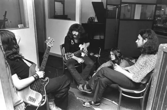 Black Sabbath In The Studio Recording Paranoid, 1970