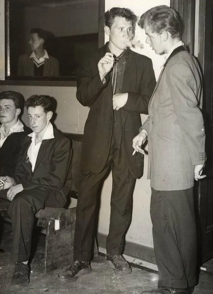The Stag-Line At A Dance Hall, July 1955