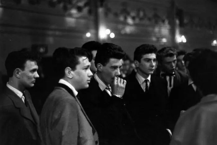 Teddy Boys At The Mecca Royal Dance Hall, Tottenham, Middlesex (North London) Pictured In The Picture Post On 29th May 1954