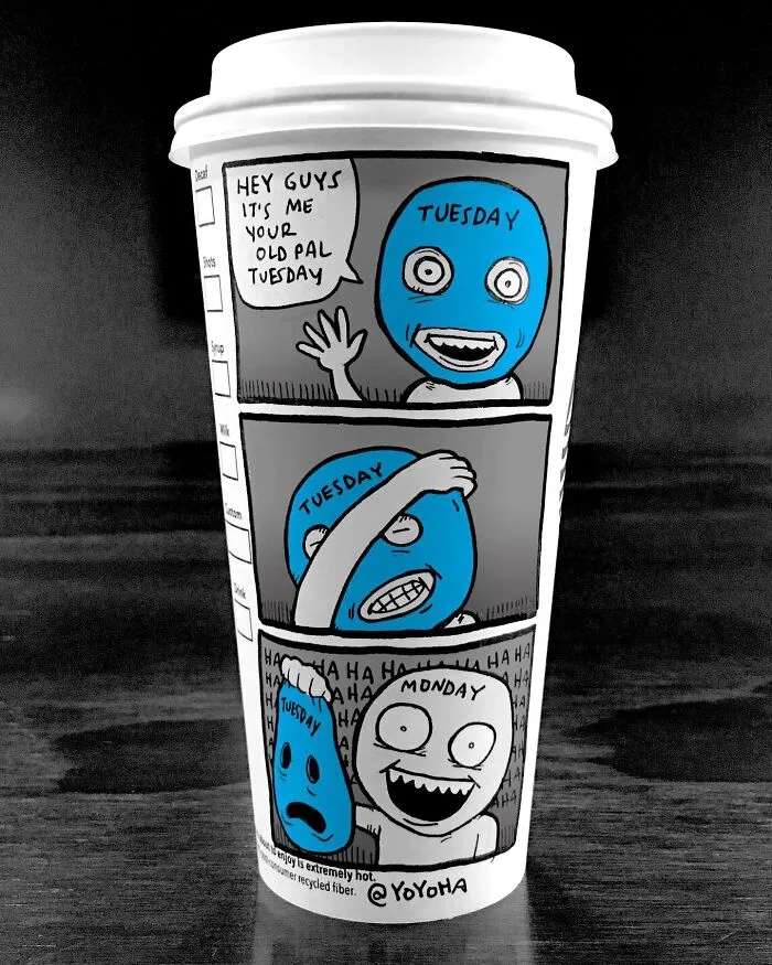 34 Brilliant Cup Cartoons By Yoyoha