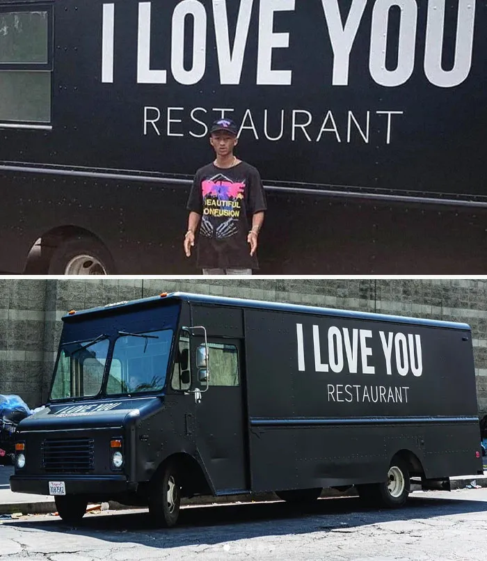 Jaden Smith abre un camión de comida para alimentar a las personas sin hogar