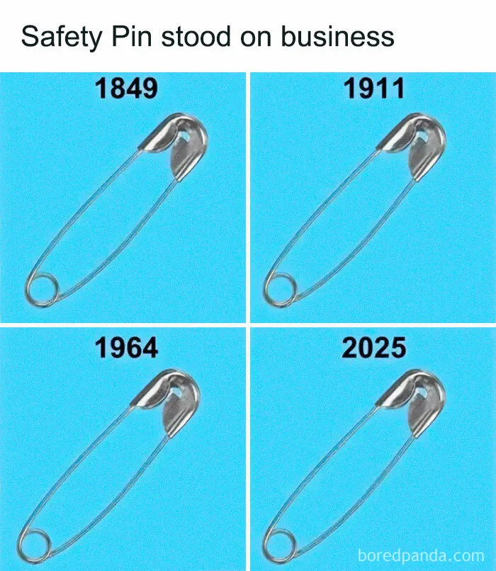 Safety Pin Hasn't Changed In 175 Years