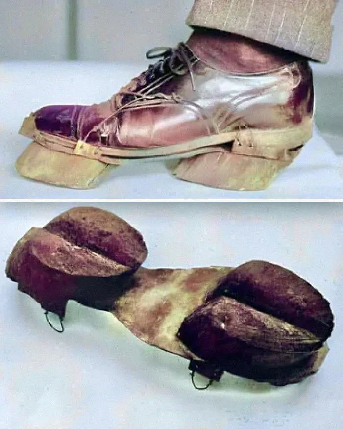 Los contrabandistas del Seattle de la década de 1920 inventaron los "tacones de vaca": zapatos que hacían que sus huellas parecieran huellas de vaca para que la policía no pudiera seguirlas durante la Prohibición.