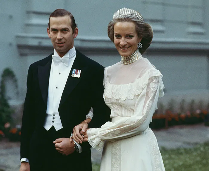 Prince Michael of Kent (with Baroness Christine Von Reibnitz)
