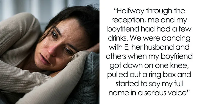 Woman Rejects Proposal At Wedding, Faces Fallout As Longtime Friendship Begins To Unravel