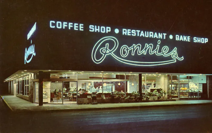 Ronnie's In Orlando, USA, 1957