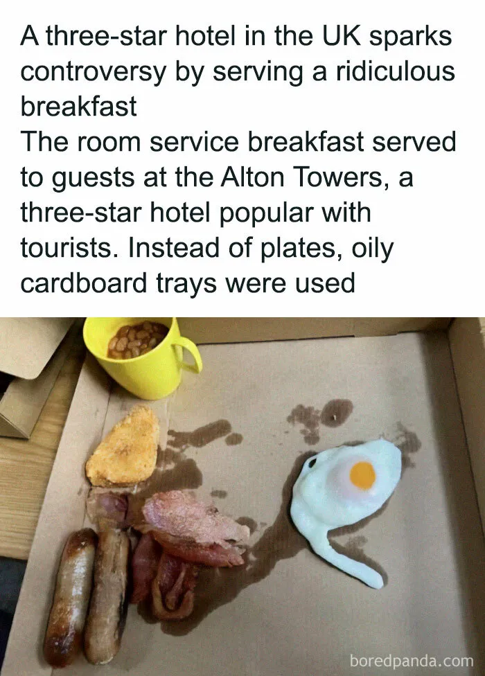 This Japanese Guest Did Not Enjoy The Food At Alton Towers Resort... (To Be Fair, They Have A Point!)