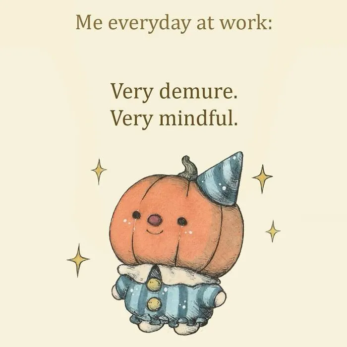 20 Illustrations Featuring A Cute Pumpkin That Hides A Surprisingly Dark Side