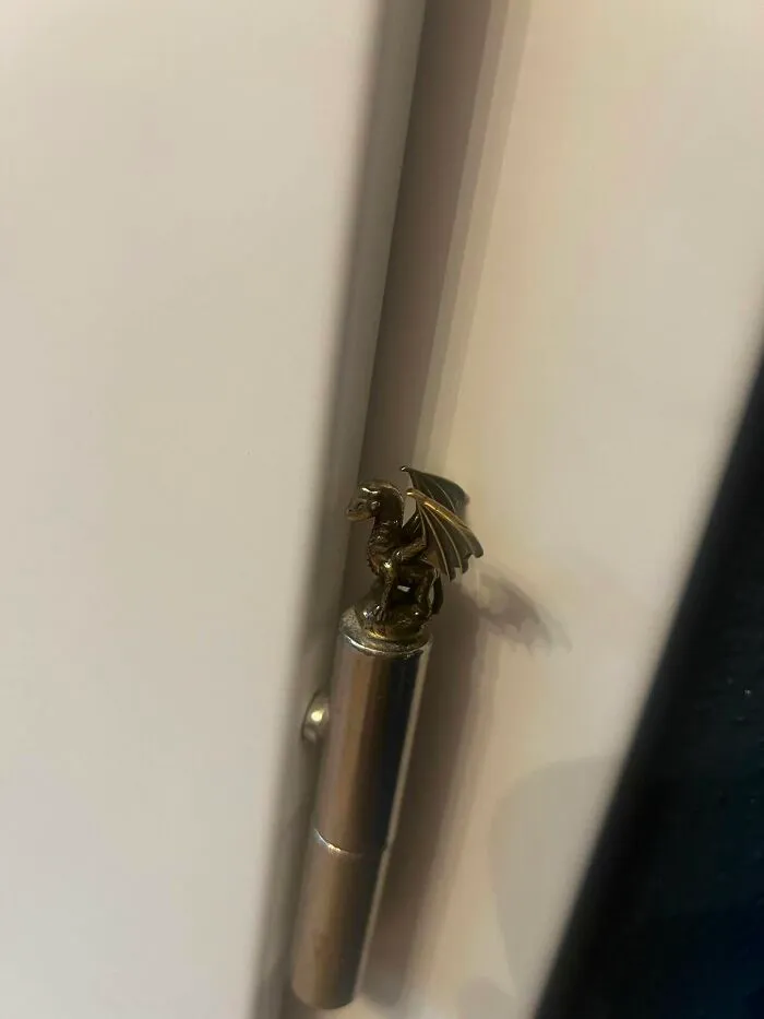 I've Added Little Door Hinge Toppers All Around The House – I've Got Teapots And Teacups, Dragons, Cats, Bats, Frogs, Snails, Mushrooms