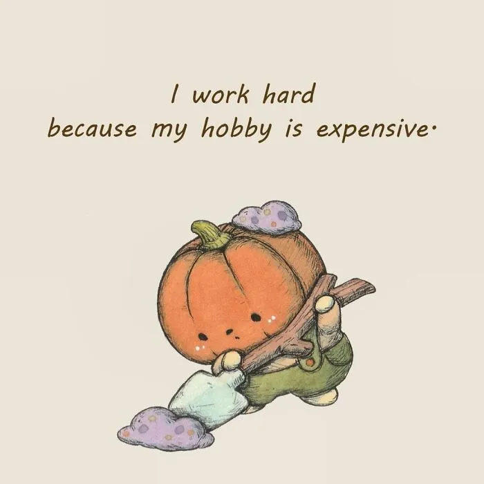 20 Illustrations Featuring A Cute Pumpkin That Hides A Surprisingly Dark Side