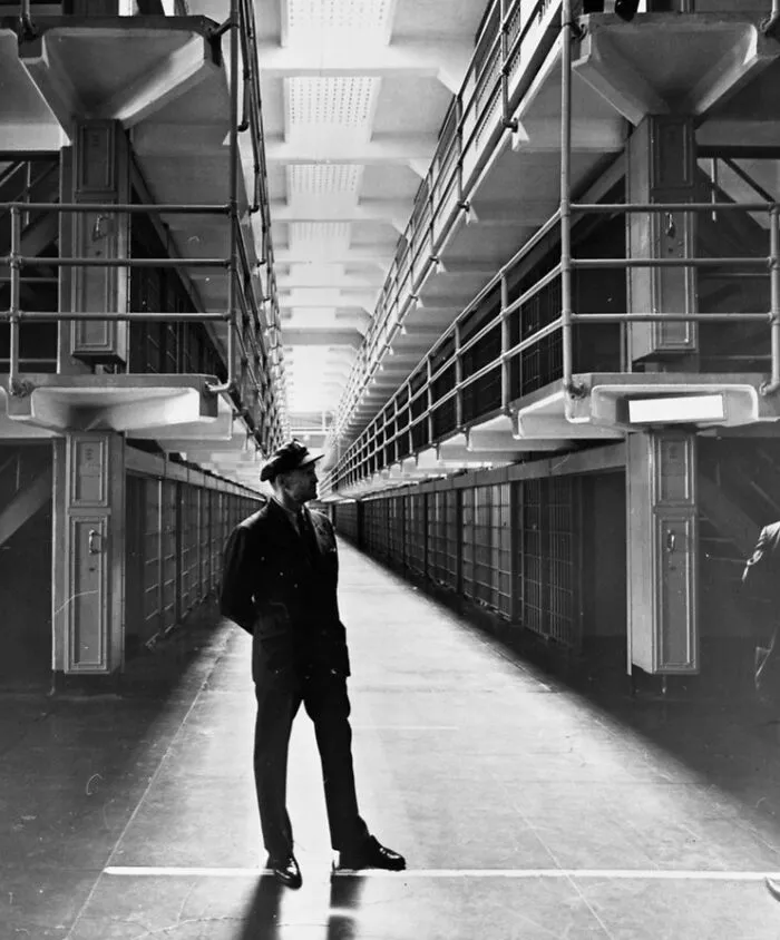 Main Cell Block Guard Carl T. Perrin On "Broadway"