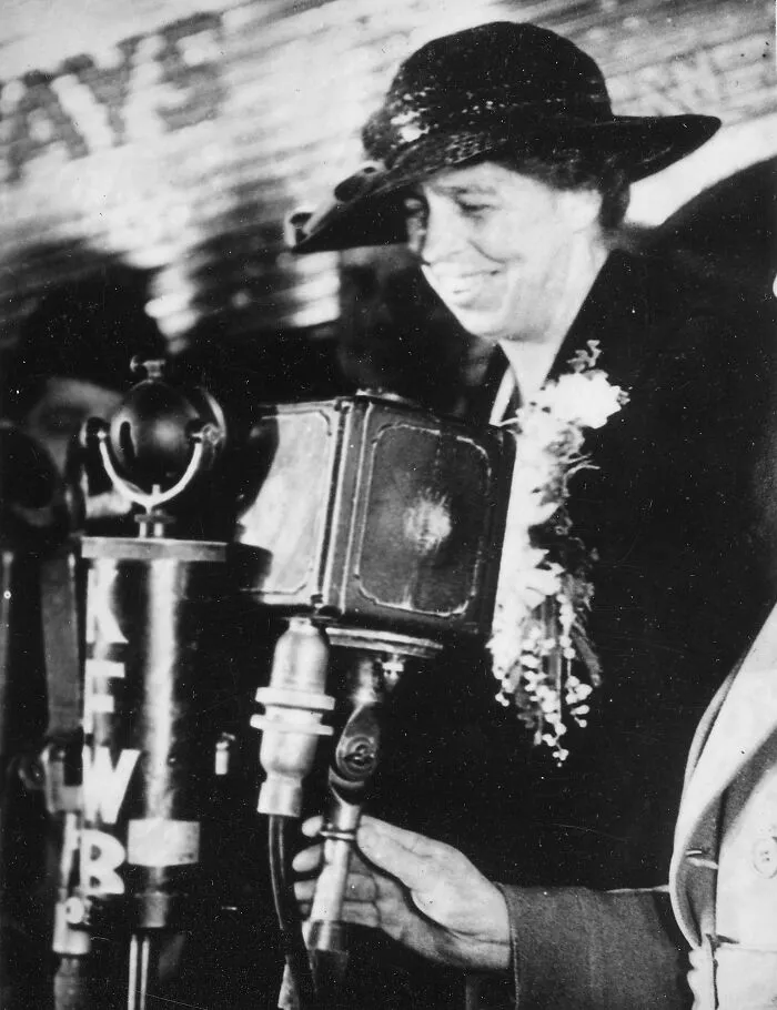 Eleanor Roosevelt In Los Angeles, California
