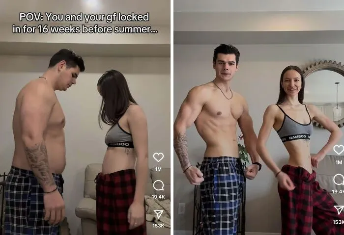 A Supposed Gym Transformation, Has 1 Million Likes On Ig