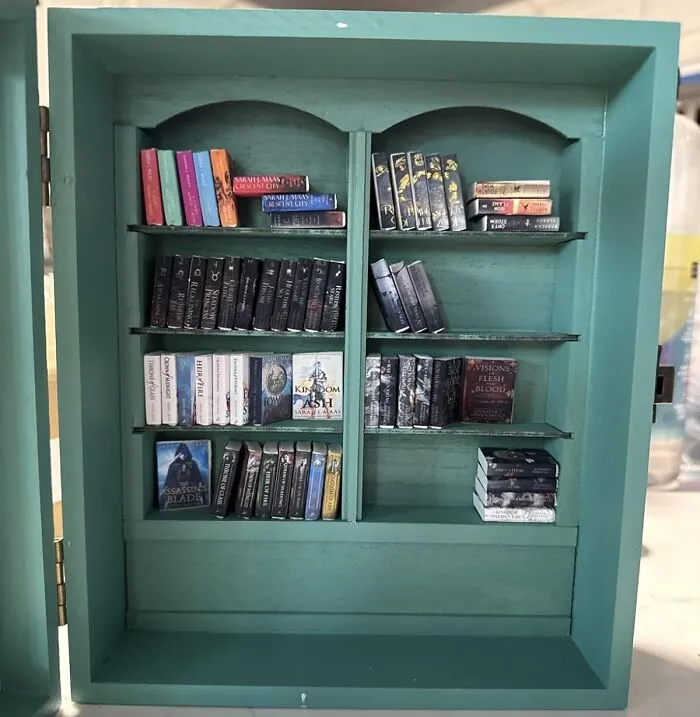This <a Style="Display:inline;" Href="Https://Www.amazon.com/Anxiety-Bookshelf-Miniature-Display-200pcs/Dp/B0dhgwnjj6?ie=utf8&th=1&linkcode=ll1&tag=bpcheetah-20&linkid=9c504406e4452075e5b3d5364eabc15d&language=en_us&ref_=as_li_ss_tl" Target="_blank">  <span Style="Font:inherit;color:#d74b1f;"> Anxiety Bookshelf</Span> Lets Them Reorganise To Their Heart's Content