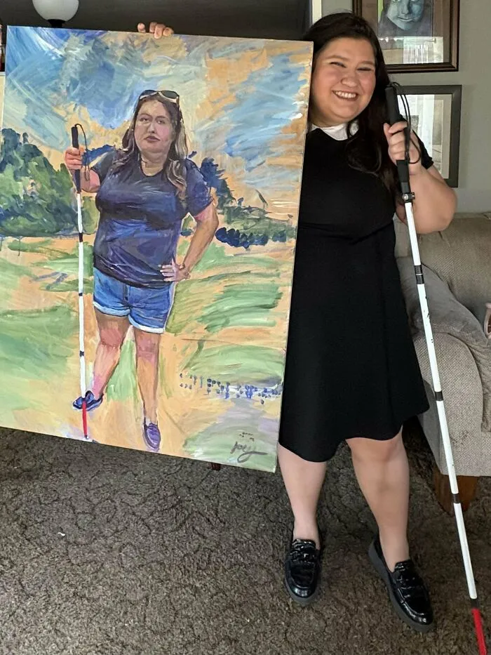 I Made This Expressionism-Inspired Self Portrait