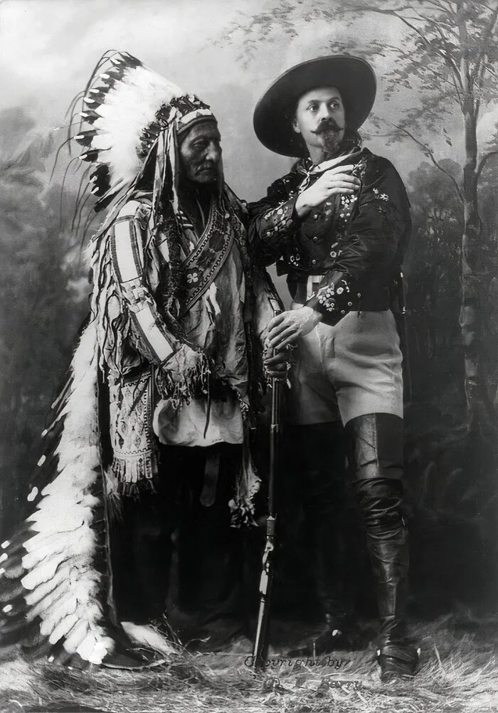 Sitting Bull And Buffalo Bill, 1895