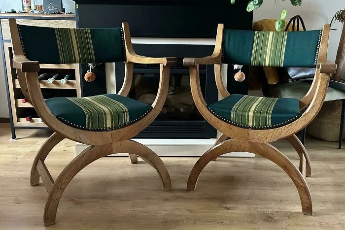 Boyfriend Was Not Impressed With These Kjaernulf Chairs I Thrifted For €175