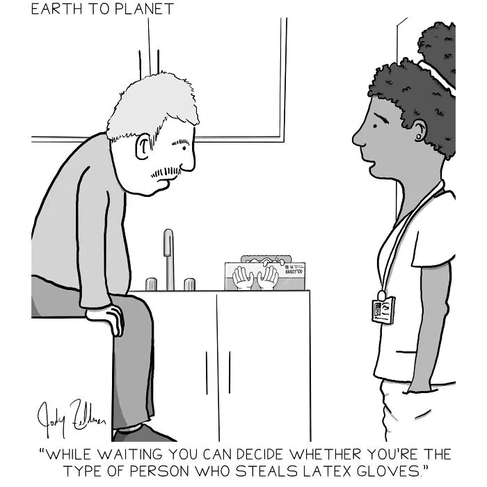 "Earth To Planet": 27 New Humorous Comics By Jody Zellman To Boost Your Mood