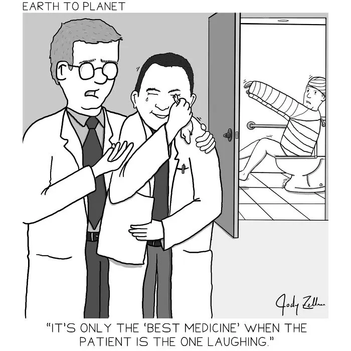"Earth To Planet": 27 New Humorous Comics By Jody Zellman To Boost Your Mood