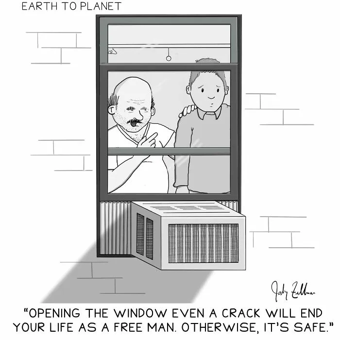 "Earth To Planet": 27 New Humorous Comics By Jody Zellman To Boost Your Mood